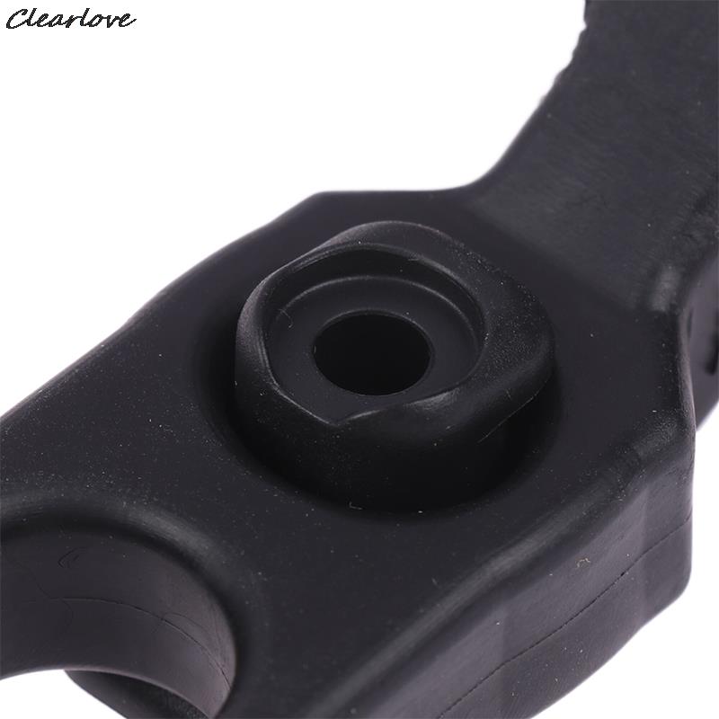 Rubber Hood Catch Flexible T-Handle Hasp Rubber Flexible Draw Latches With Brackets For Tool Box Vehicle Engine