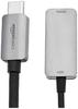 Amazon Basics USB-C 3.1 Male To HDMI Female Adapter, 4K@60Hz, 4.3 X 3.7 X 1.1cm, Gray