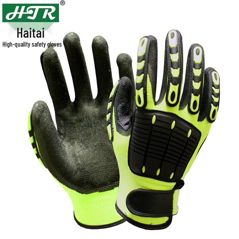 Hailtaier 0390 Нитриловые механические рабочие перчатки с защитой от ударов One Size