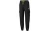 Knitted Sweatpants Women's Black Moderate Straight Fit Pants 534163-51