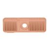 Non Slip Silicone Sink Drying Mat Slope Water Drip Catcher Reusable Countertop Protector  Counter