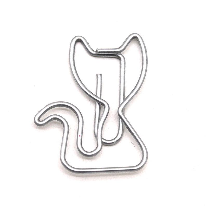 20pcs/set Jelly Color Heart Shape Paper Clips Creative Design Casual Non-sticky Memo Pad Clips Simplicity Bookmark for Book