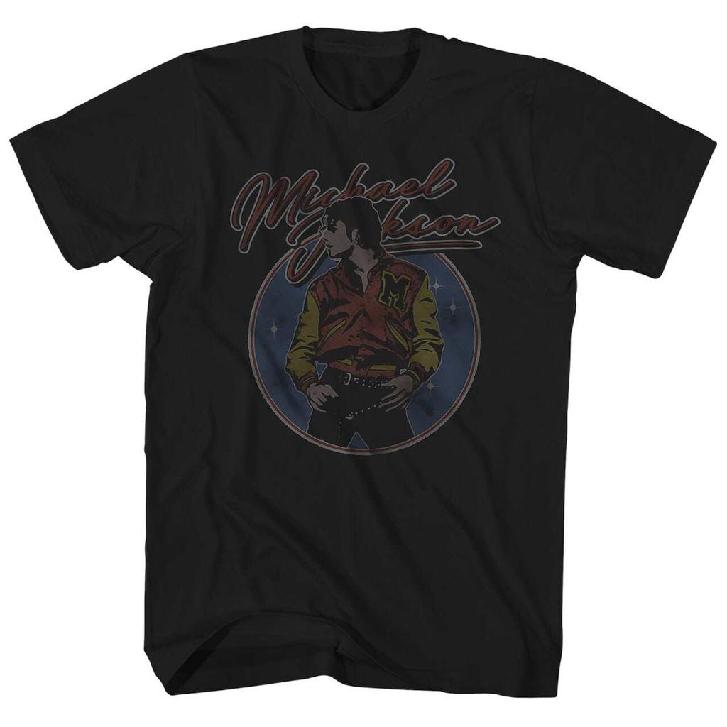 Michael Jackson Rock Casual TShirt Mens and Womens Luxury Brand Top 2026 New Logo