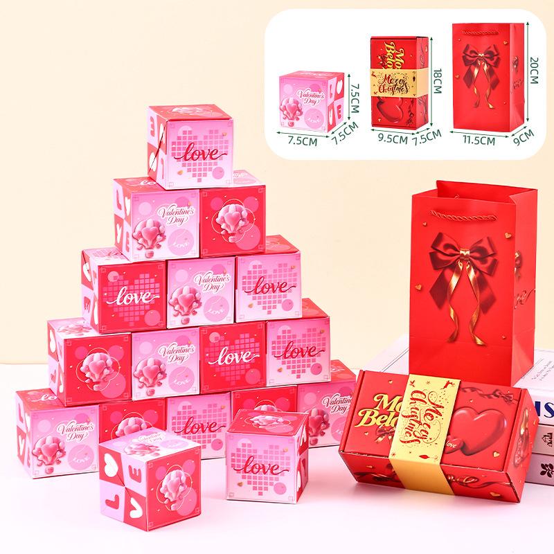 2026 Surprise Pop-up Christmas Gift Box - Creative Spring-loaded Red Envelope for Birthdays and Holidays