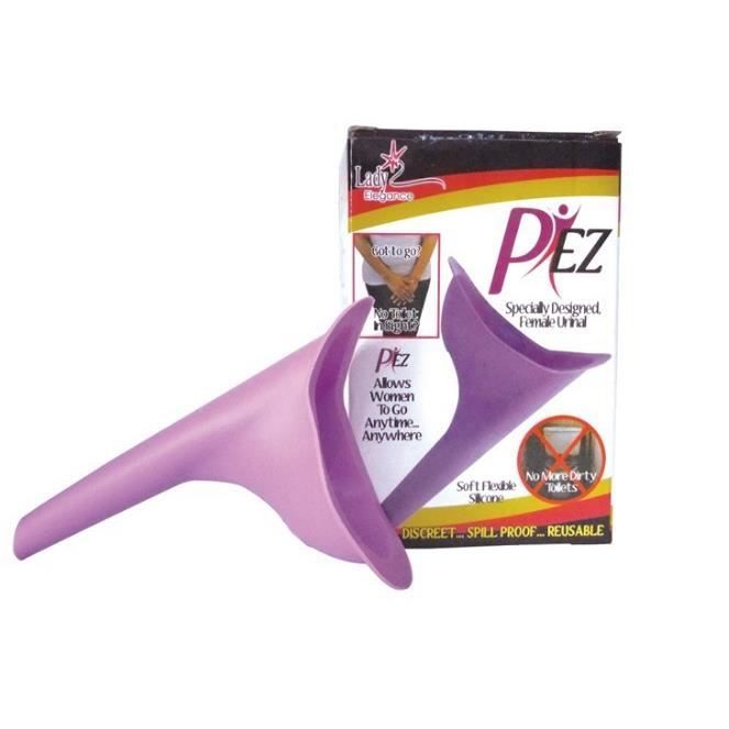 URINOIR de voyage pour Femme Souple Reutilisable