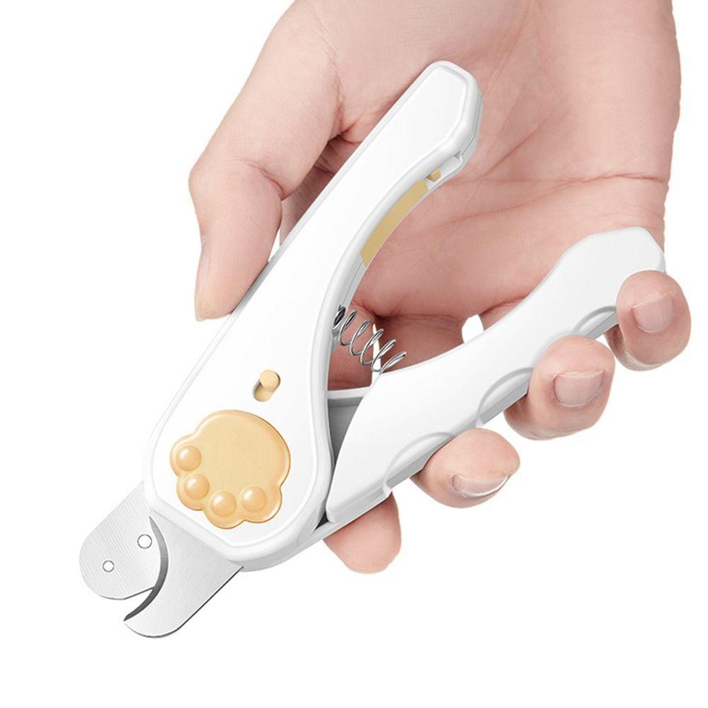 LED Light Dog Nail Cutter Portable Pet Claw Trimmer New Cat Nail Clippers  Pet Supplies