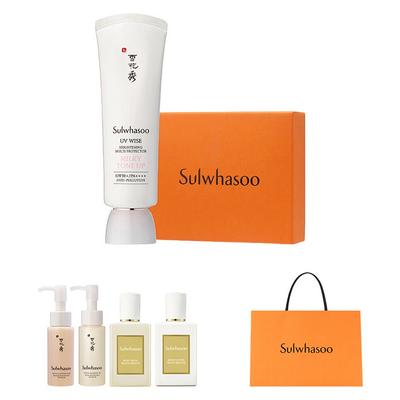 Vit Kräm Mjölkig Ton Upp Solkräm 50ml, 1 set