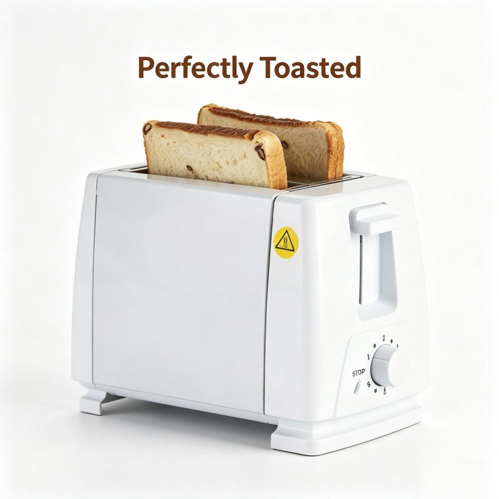 Tostapane impastatrice-BH002A Standard europeo bianco