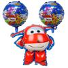 Fly Wings Foil Balloons Air Globlos Happy birthday Party Decoration Party Supplies Kids Favor Cartoon Movie Character Number Kit