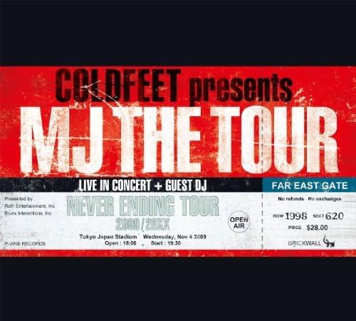 

CD COLDFEET - MJ THE TOUR XNAE10025PROMO Япония Танцевальная и Электронная Б/У