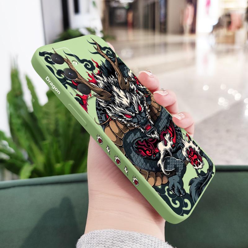 

Reversed Dragon Phone Case For Samsung Galaxy A56 A36 A26 A16 A06 A17 A07 A55 A35 A25 A15 A05 A54 A34 A24 A14 A04 4G 5G Cover Samsung A04E світло-зелений колір