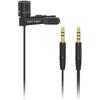 Behringer Broadcast Lavalier Microphone 3-Pole 3.5mm Terminal Supercardioid Characteristics BC LA...