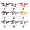 Anti-blue Light Glasses Large Frame Square Eyewear Women Men Luxury Eyeglasses Blue Light Blocking Man Lady Computer Eyeglas