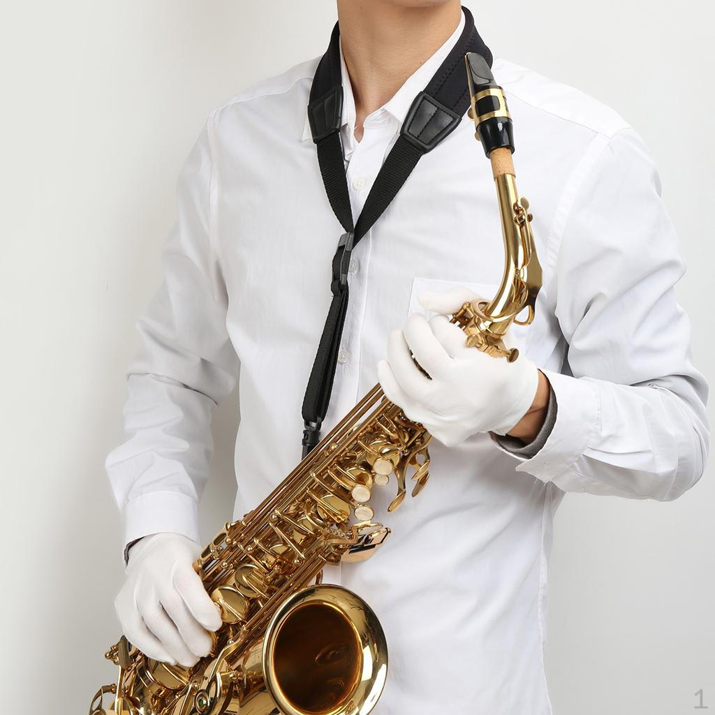 

Саксофон Сакс Эластичный силиконовый мягкий шейный ремень с эластичной застежкой-крючком