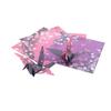 Folding DIY Double Sides Kids Handmade Cherry Blossom Scrapbooking Origami Paper Craft Paper Sakura