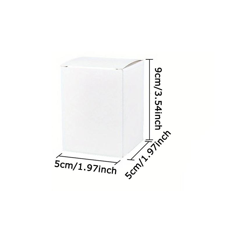WTEMPO Birthday Wedding Foldable White Paper Gift Boxes Small Rectangle Presents Packaging Boxes Ideal for Storing and Gifting Delicate Items