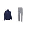 Mountain Outdoor Stand Collar Zip Long Sleeve Top Comfortable Mid Waist Long Pants Casual Sports Suit 24600901-409+23600703-014