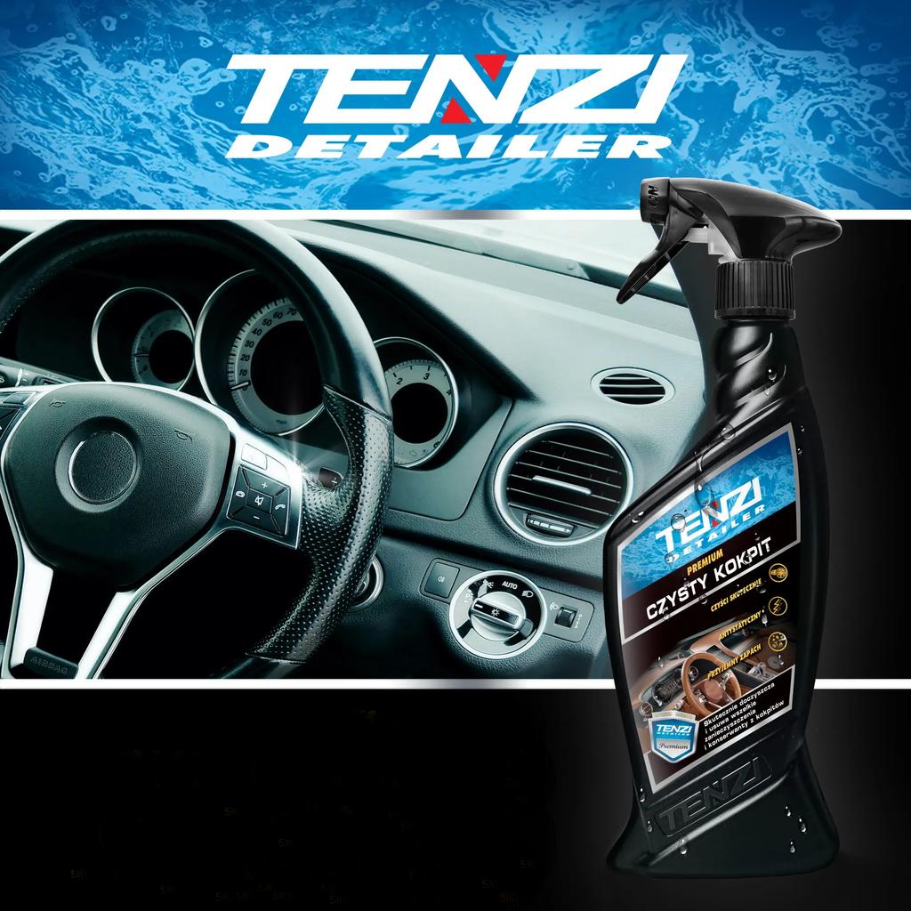 Clean Cockpit Car Plastic Dashboard Cleaner