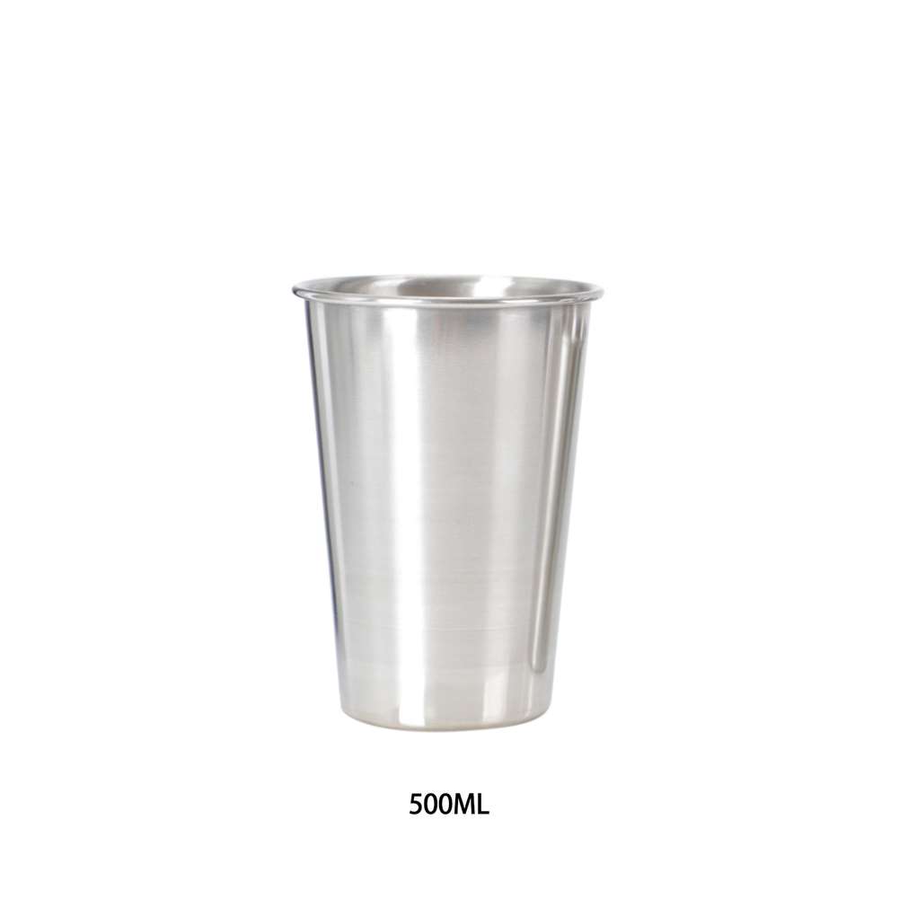 

1 шт. мини-кружки из нержавеющей стали, стаканы для рюмок из нержавеющей стали, стакан для питья, уличная портативная кружка для виски, водки, кофе 500ml