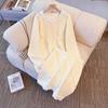 Großformat Damen Herbst- und Winter-Design-Strickpullover, Oberteil, Kurzer Rock, Zweiteiliges Set, Sanfter Pullover