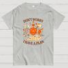 Dont Worry I have a Plan D&D Cotton Summer Casual Cool Loose T-Shirt