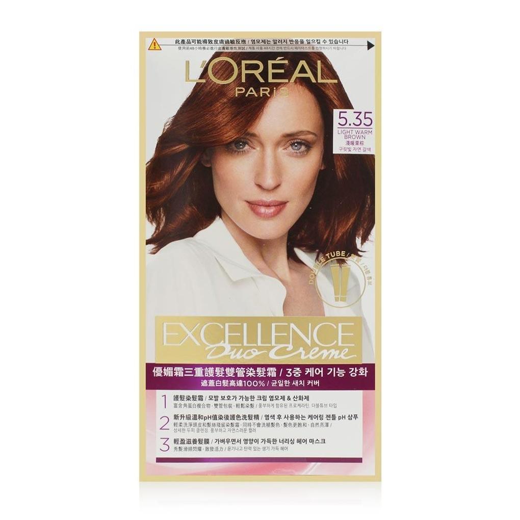 L'Oréal Excellence Duo Cream Hair Dye 6 Colors