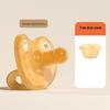 Super Soft Silicone Baby Pacifier: Dual-Use for Newborn Sleep, Anti-Flatulence, Day & Night Comfort (0-24 Months)