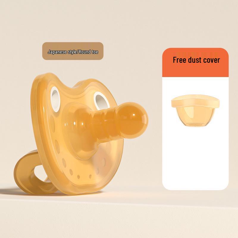 Super Soft Silicone Baby Pacifier: Dual-Use for Newborn Sleep, Anti-Flatulence, Day & Night Comfort (0-24 Months)