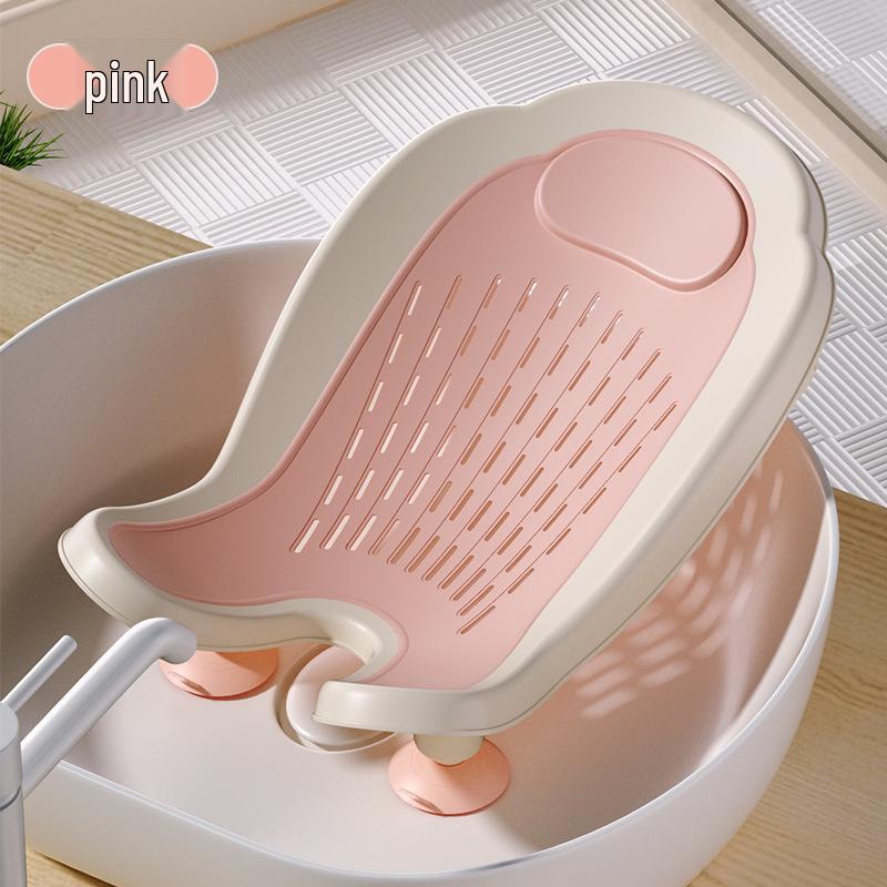 Newborn Reclining Baby Bath Net - Shower Seat with Mesh Fabric