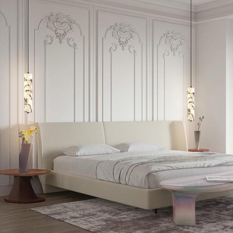 Lux Stone Headboard Ambient Pendant Light for Modern Spaces