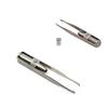 Edelstahl Make-Up LED Licht Slant Tip Haar Entfernung Wimpern Augenbrauen Pinzette Make-Up-Tool mit Batterie