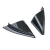 For Mazda CX-5 CX5 CX 5 2017 2018  Carbon Fiber Car Front Door Window Inner Triangle A Colum Cover Stickers Trim