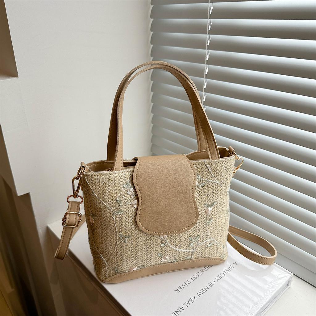 Stylish White Summer One Shoulder Bag For Women Chic Casual Crossbody Handbag
