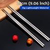 2 Pairs Titanium Chopsticks, Pure Titanium Metal Chopsticks, Ultralight and Reble Chopstick, Durable Dishwasher Safe Eco-Friendly, for Camping Home