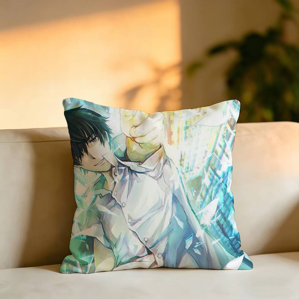 Anime Terror in RResonance Square DoubleSided printed Pillow Case Bedroom Bedside Pillow Sofa Cushion Cover