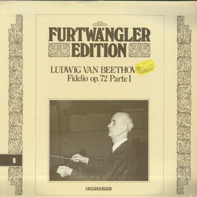 

LP Record WILHELM FURTWANGLER WIENER PHILHAR Beethoven Fidelio FE810 FONIT CETRA 1981 Italy Classical Used