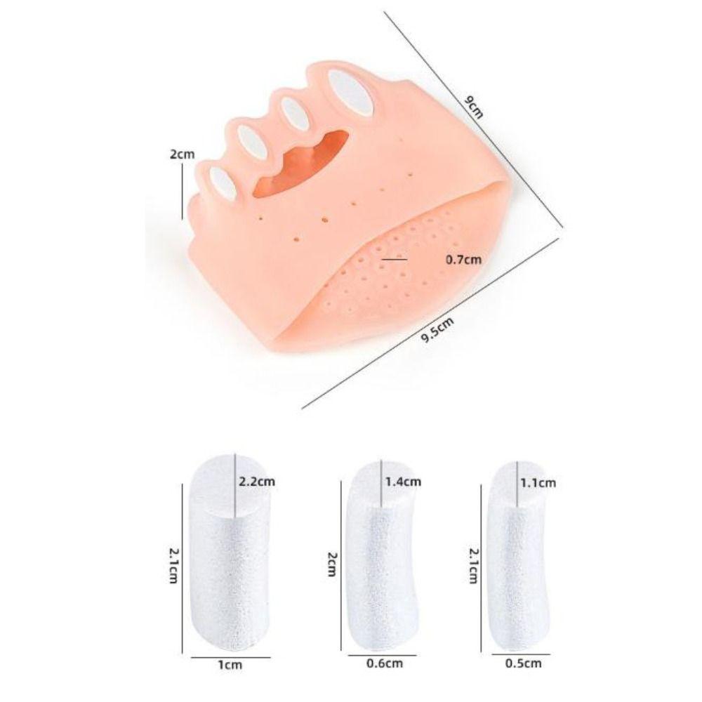 2pcs Washable Hallux Separator Elastic Bunion Corrector NEW Gel Toe Spacers  Foot Care