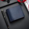 Men Card Wallet Bifold Slim Wallet Minimalist Short Wallet Pocket Card Holder Gift for Father Husband Boyfriend
