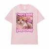 Stomach Ache Survivor Funny Cat Emoji Graphic TShirt  Unisex Trendy Vintage Cartoon Humorous Street Style 100 Cotton TShirt