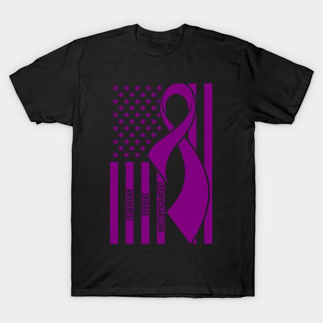 

Unisex Fashion TShirt Leiomyosarcoma Awareness Shirt Leiomyosarcoma Figh Print TShirt Plus Size S-5XL T-Shirt 100%Cotton Tops O Neck Short Sleeve Tees M чёрный