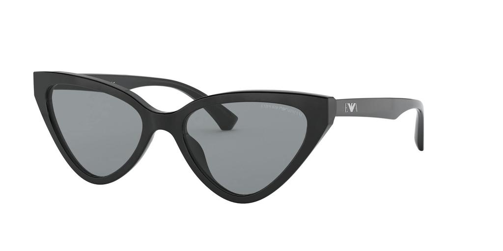 Emporio Armani Sunglasses 0EA4136 500187 Lens Japan 55 [Emporio Armani] BLACK/GREY (FREE Size)