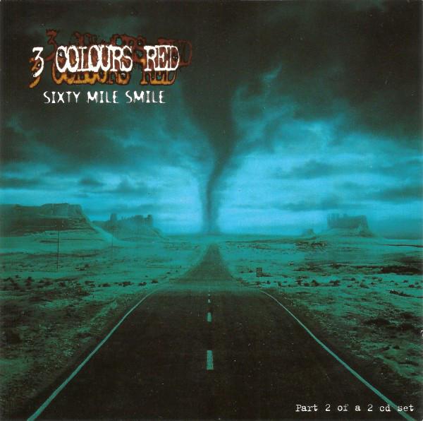 

CD 3 COLOURS RED - 60 Mile Smile CRESCD254X Creation Record 1997 UK Rock Used