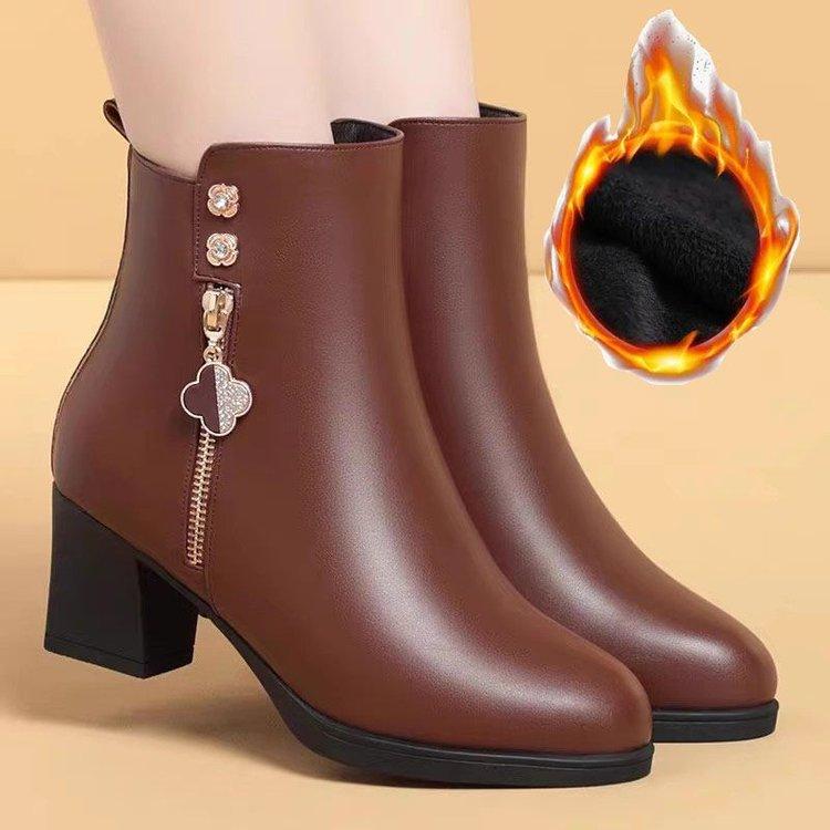 

Флисовые короткие ботинки женские ботинки женская хлопковая обувь обувь короткая голенище зимняя женская хлопковая обувь 40