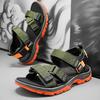 Summer Men's Sandals Trendy Casual Outdoor Sport Shoes for Holidays Beach Breathable Wear-Resistant Hiking & Walking Sandals