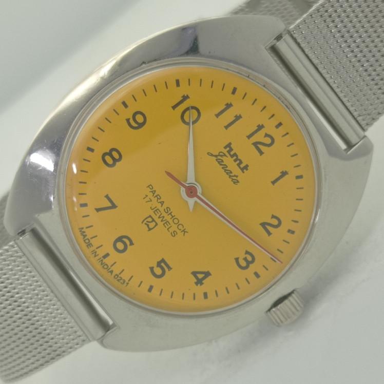 

USED HMT JANATA INDIAN MENS MECHANICAL WATCH a412035-1 Sku004-a412035
