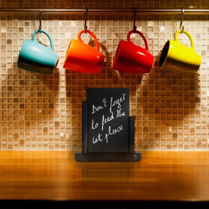 Tischstaffelei, kleines Modell A6, Farbe Mahagoni