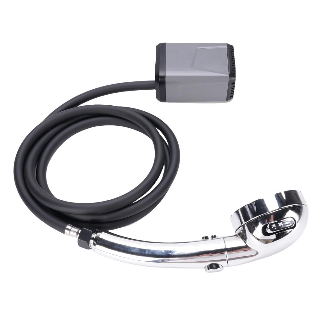 Portable Camping Shower Outdoor Electric Shower Pump USB Rechargeable Battery Powered Shower with Display Screen