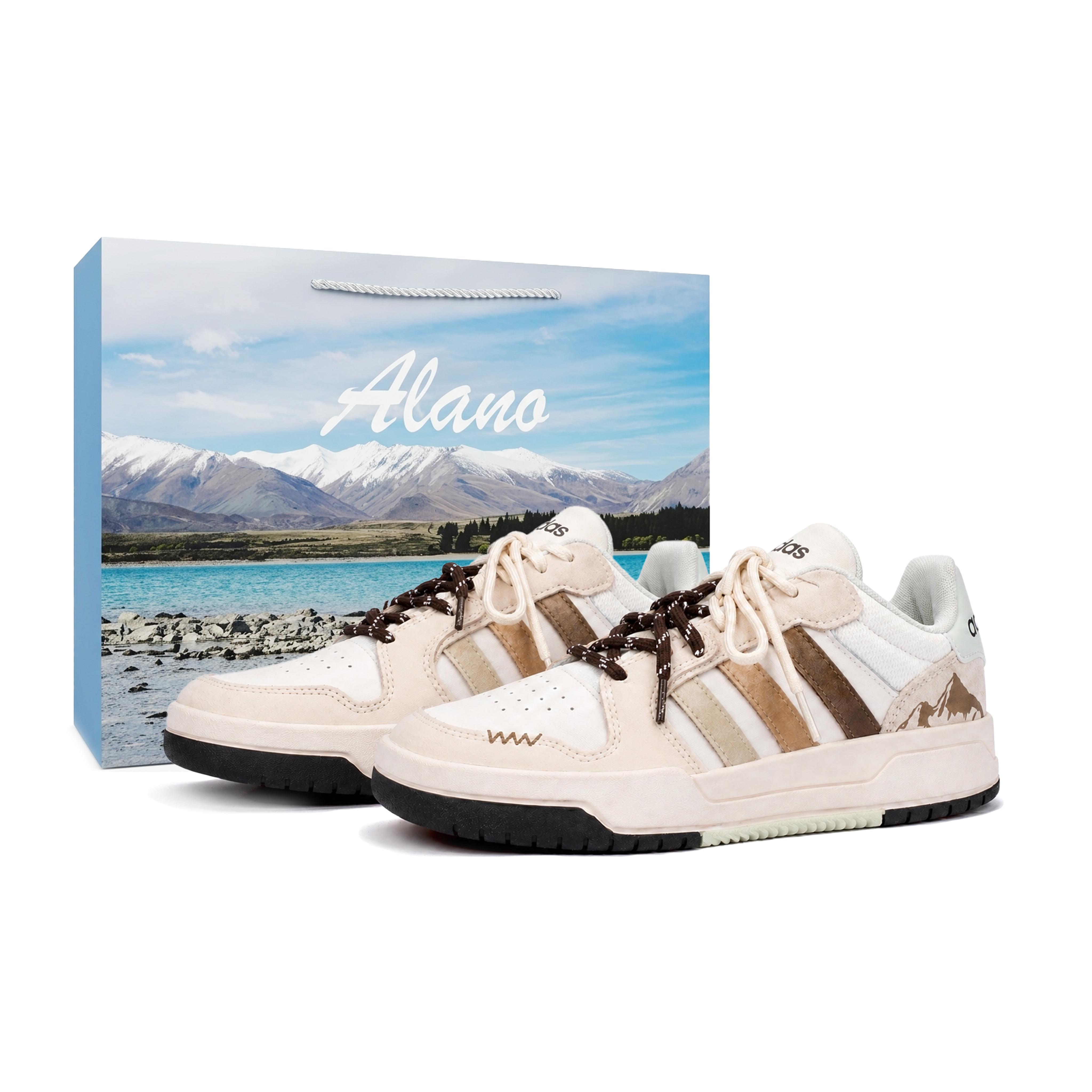 

Adidas ENTRAP Low top Casual Skate Shoes Unisex Beige Brown JI2546(Team781-) 36