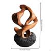 Abstract Sculpture Sculptural Form Table Centerpiece Ornament Handcrafted Tabletop Decorative Piece