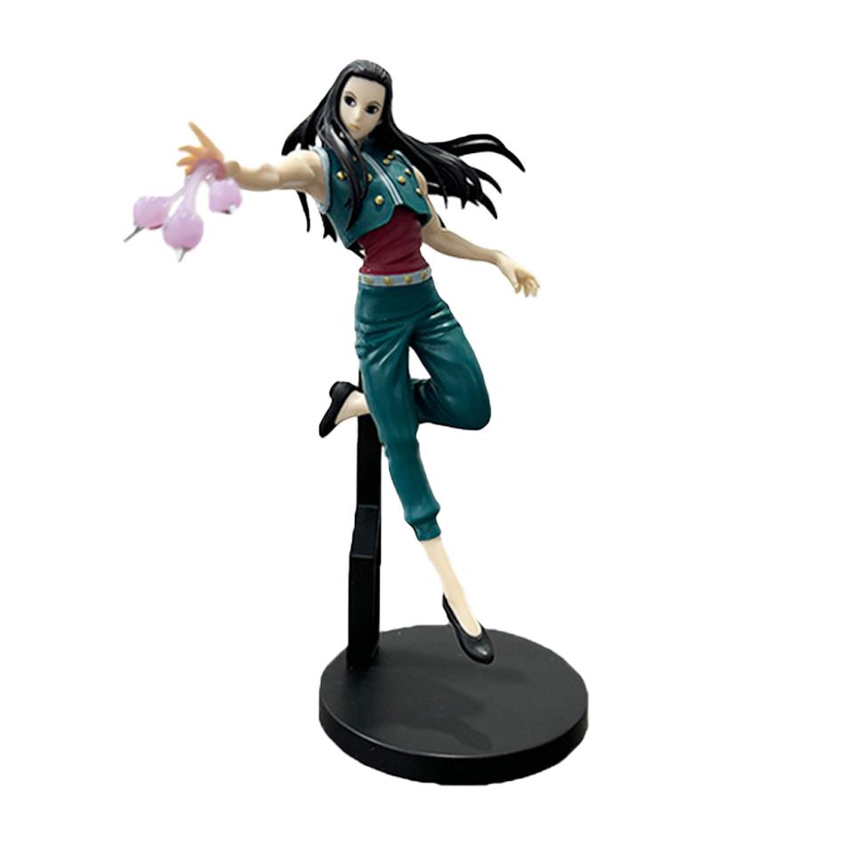 Hunter X Hunter 15-23cm Anime Figure Gon Freecss Alluka Zoldyck Action Figure Chrollo Lucilfer/Kurapika Figurine Model Toys Gift